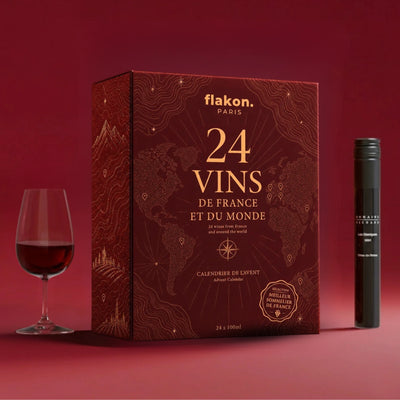 Calendrier de l'Avent Vin - 24 Vins de France et du Monde