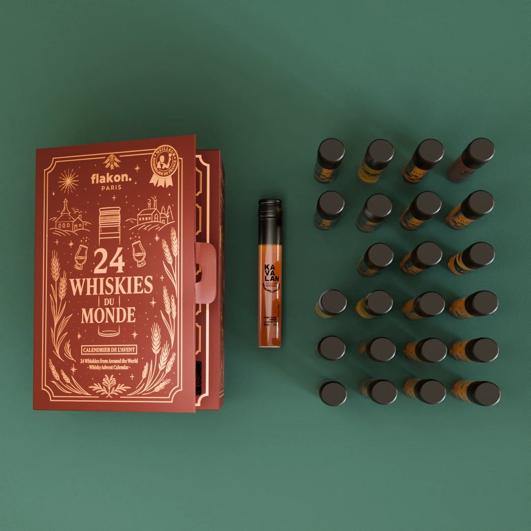 24 Whiskies du Monde