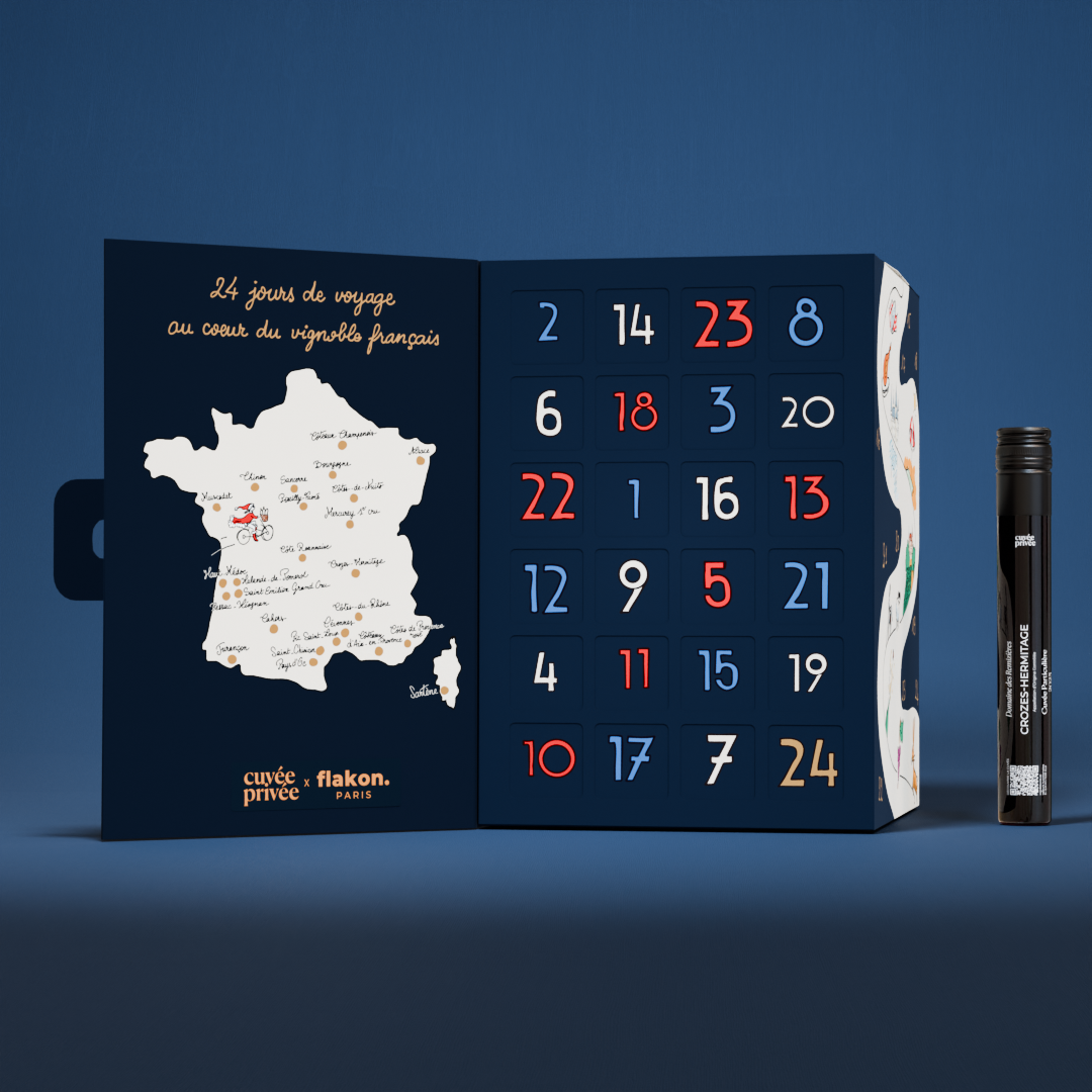 Calendrier de l'Avent Vin - 24 Vins de France