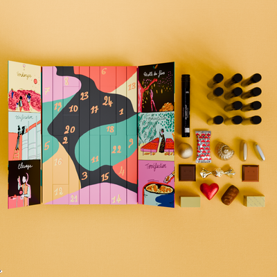 Coffret 12 vins et 12 chocolats