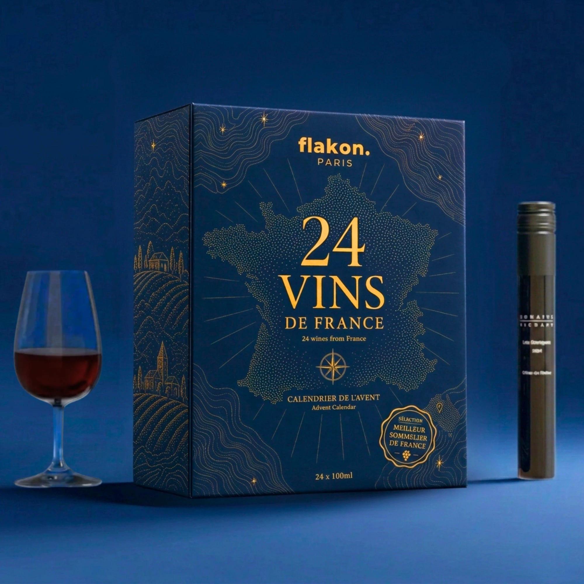 Calendrier de l'Avent Vin - 24 Vins de France