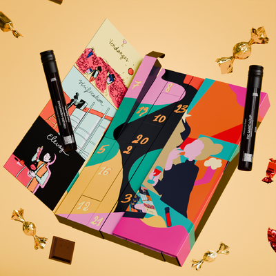 Coffret 12 vins et 12 chocolats