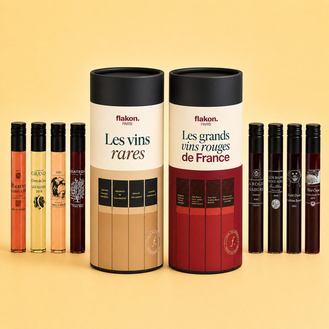 Coffrets Vins Rares & Grands Rouges de France