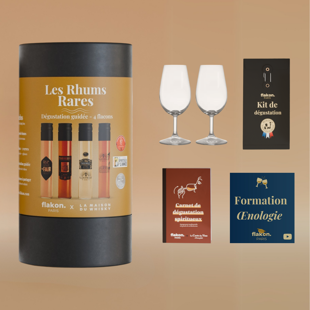 Expérience complète rhums rares