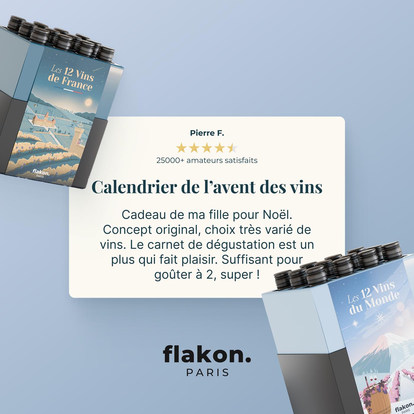 Calendrier de l'Avent 24 Vins