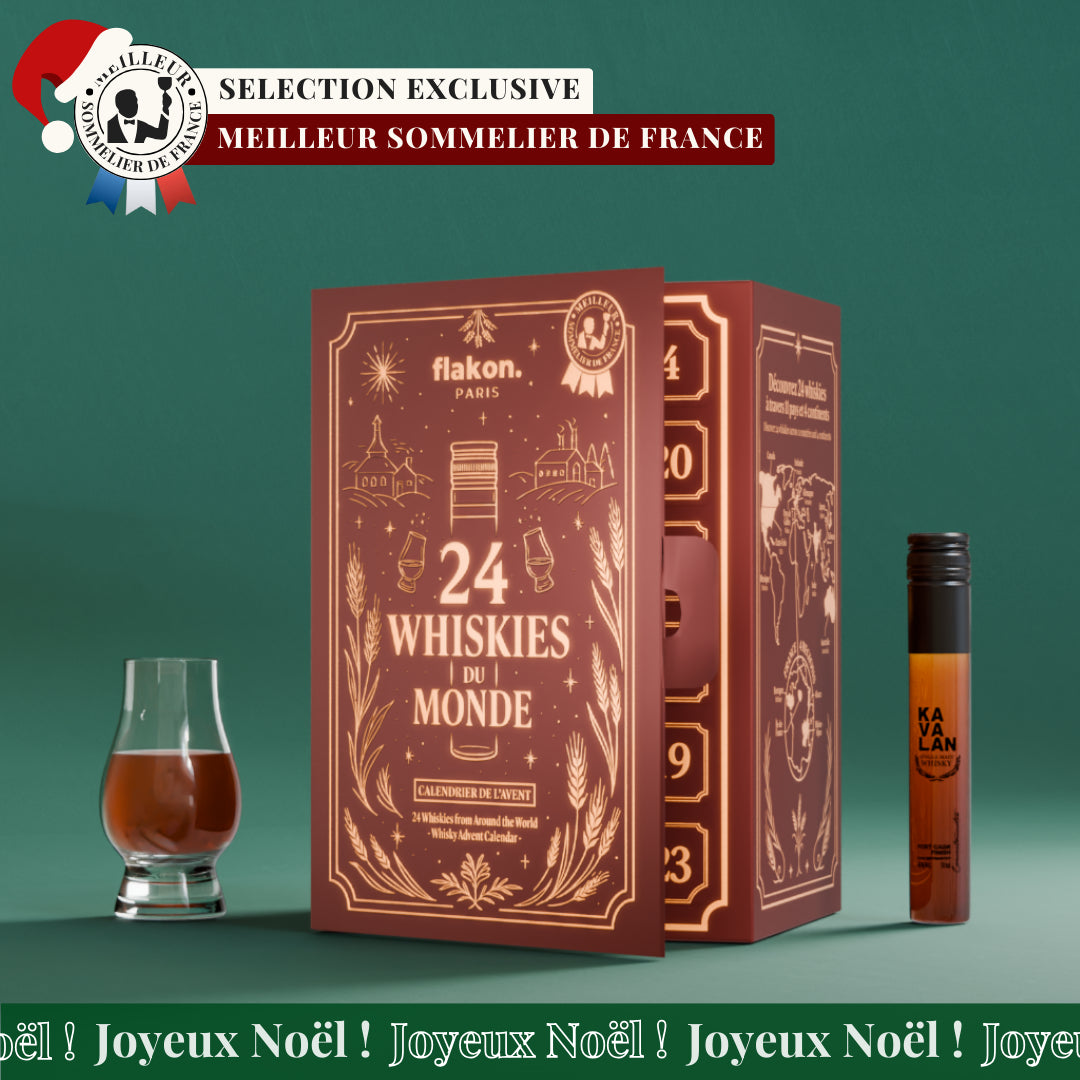 24 Whiskies du Monde