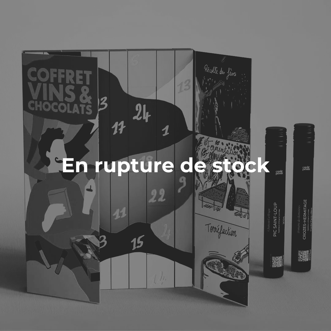 Coffret 12 vins et 12 chocolats