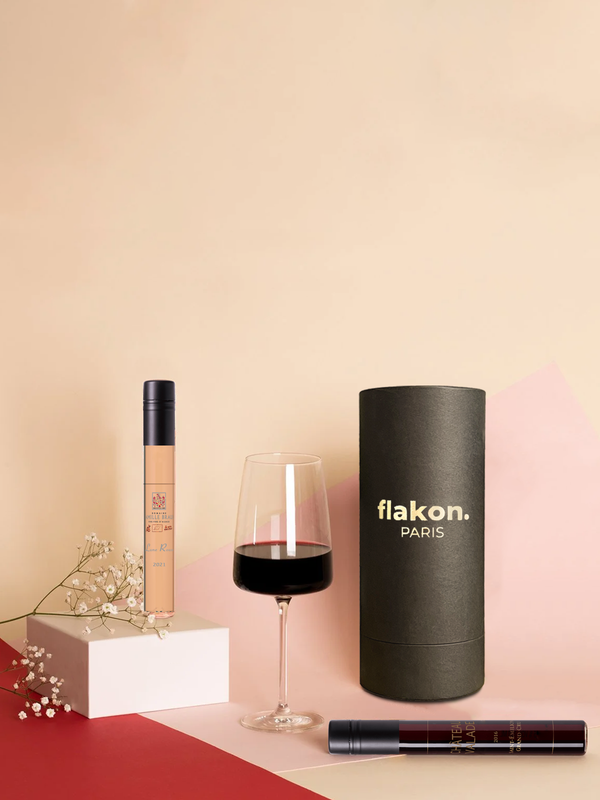 Carte à gratter : la France des vins – Flakon