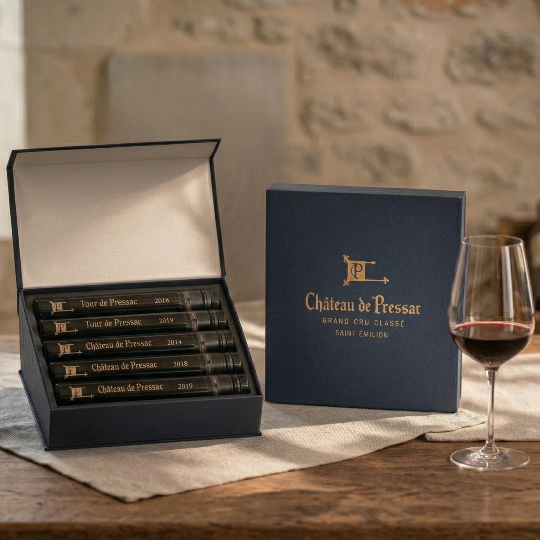 Les 5 Millésimes de Pressac - Édition Limitée